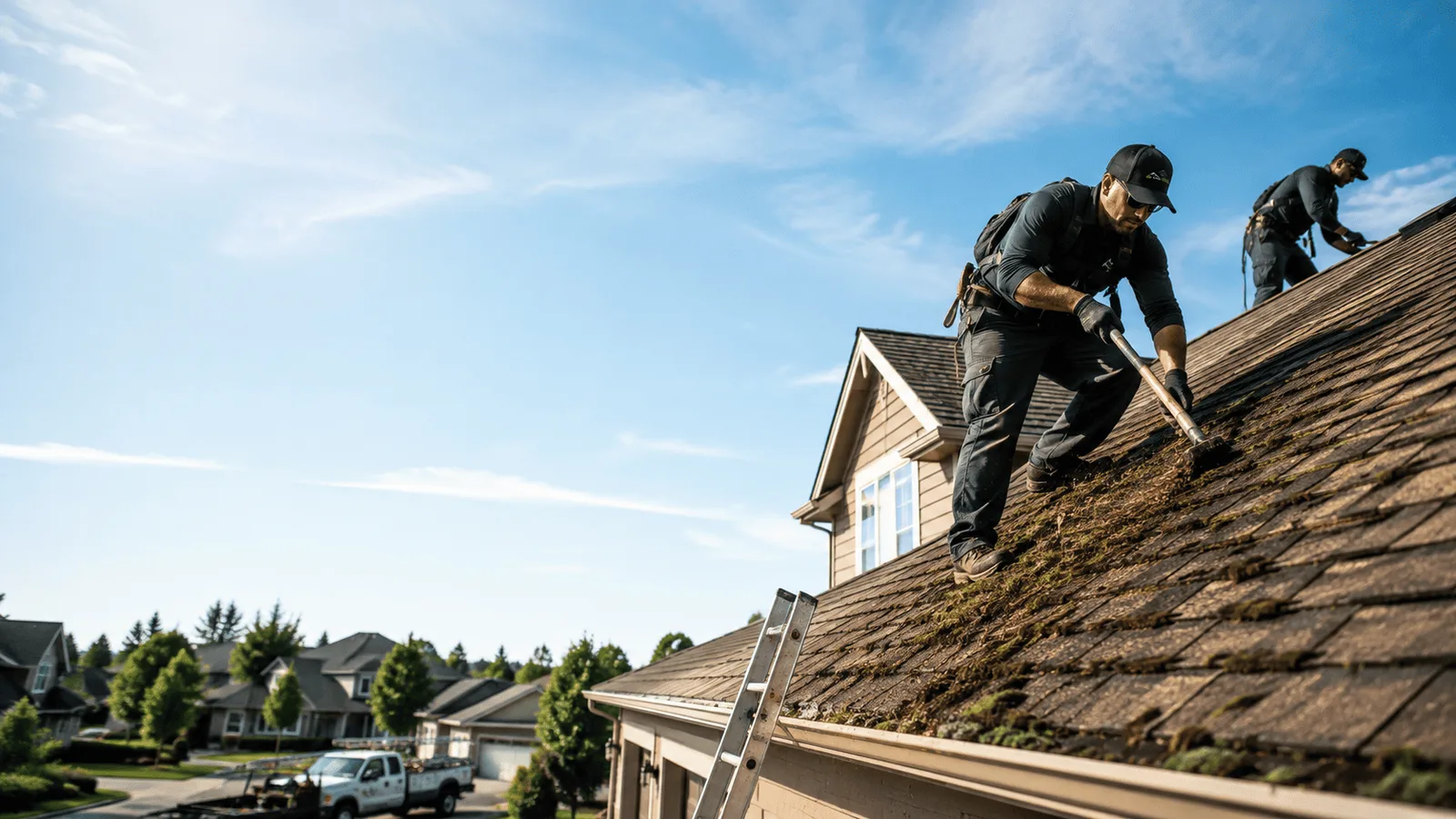 Roof Moss Removal in Pickrell, NE near me